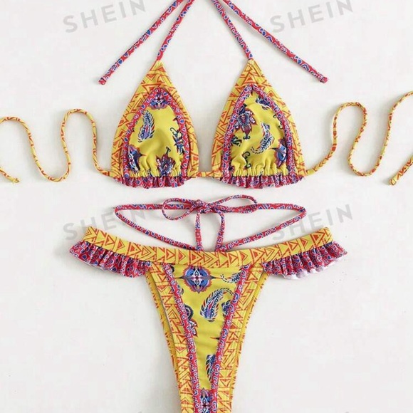 Abstract String Bikini Medium - Picture 5 of 7